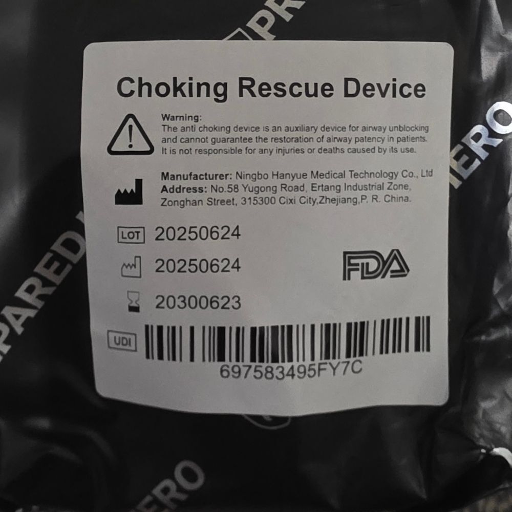 Prepared Hero Choking Rescue Device - Picture 2 of 4